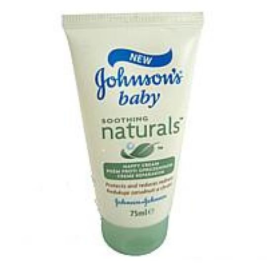 Johnsons Baby Soothing Naturals krém na opruzeniny pro děti 75 ml