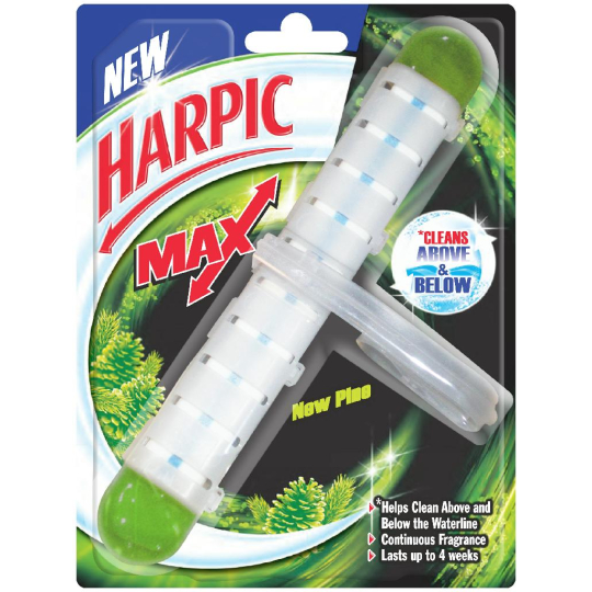 Harpic Max Vůně lesa Wc hygienický blok 43 g