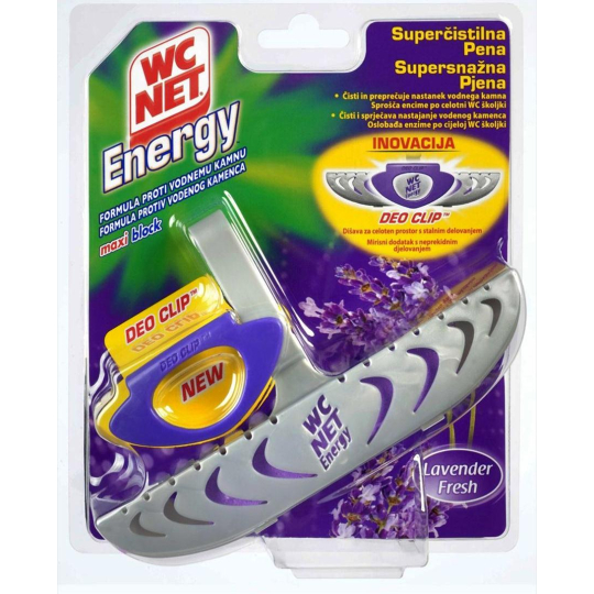 Wc Net Energy Deo Clip Lavender Fresh závěs komplet 38 g