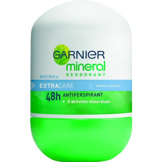 Garnier Mineral Extra Care kuličkový deodorant bez alkoholu roll-on pro ženy 50 ml