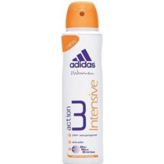 Adidas Action 3 Intensive antiperspitant deodorant sprej pro ženy 150 ml