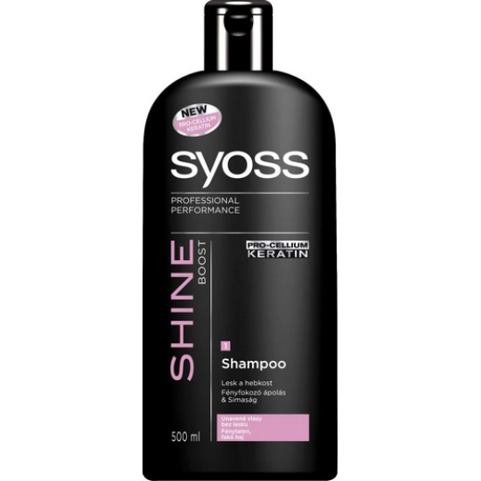 Syoss Shine Boost šampon pro normální a oslabené vlasy 500 ml