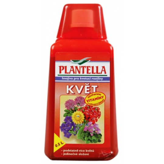 Plantella Květ tekuté hnojivo pro kvetoucí rostliny 500 ml
