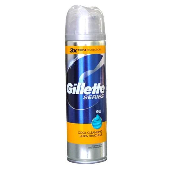 Gillette Series Cool Cleansing gel na holení chladivý pro muže 200 ml