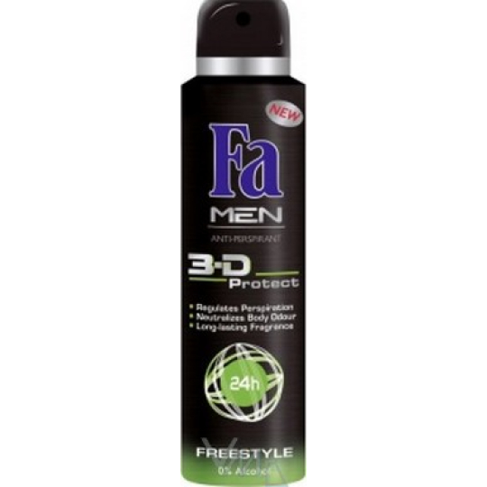 Fa Men 3D Freestyle deodorant sprej pro muže 150 ml