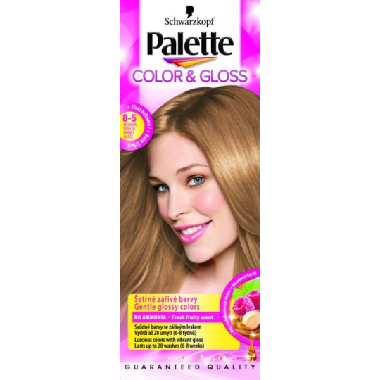 Schwarzkopf Palette Color & Gloss barva na vlasy 8 - 5 Medová poleva