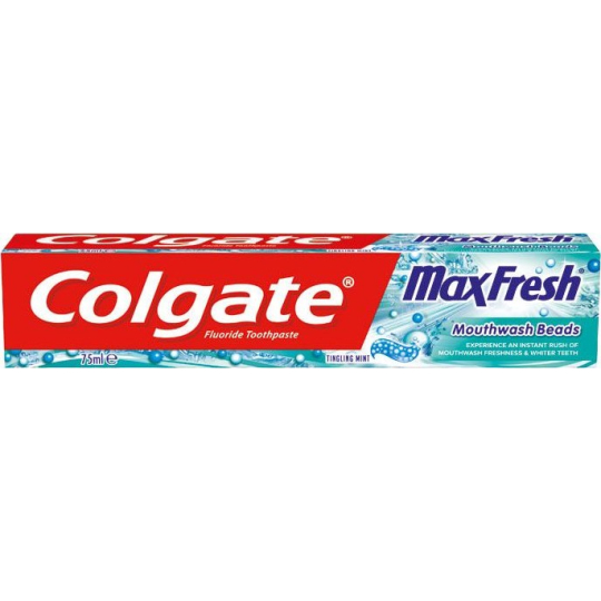 Colgate Max Fresh Mouthwash Beads zubní pasta 75 ml