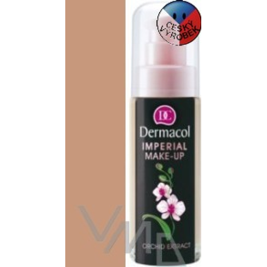 Dermacol Imperial Tan make-up hydratační s výtažkem z orchideje 30 ml