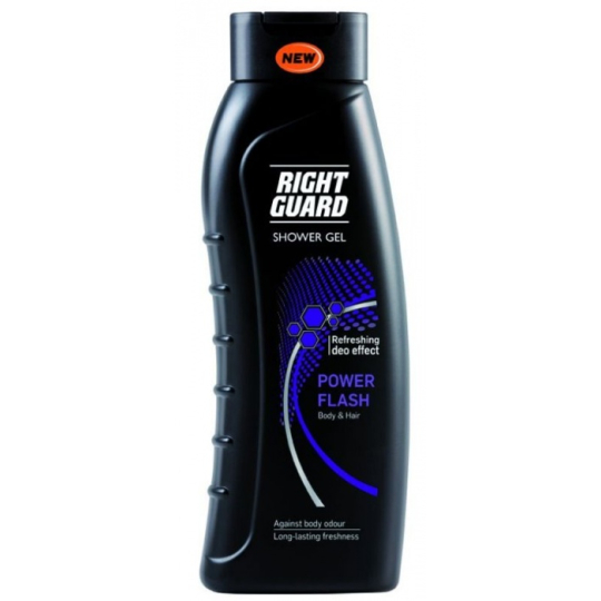 Right Guard Power Flash sprchový gel pro muže 400 ml
