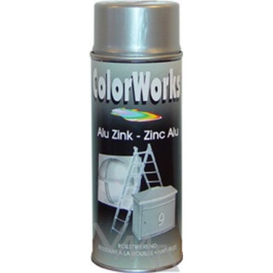 Color Works Zinc-Alu hliníkovo-zinkový postřik 500 ml sprej