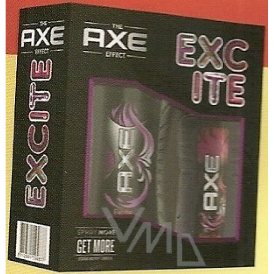 Axe Excite parfémovaný deodorant sklo 75 ml + sprchový gel 250 ml, kosmetická sada