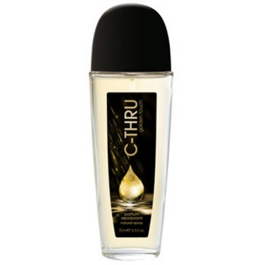 C-Thru Golden Touch parfémovaný deodorant sklo pro ženy 75 ml