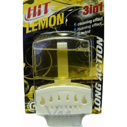 Hit Lemon 3v1 Wc koš s tekutou náplní 50 ml