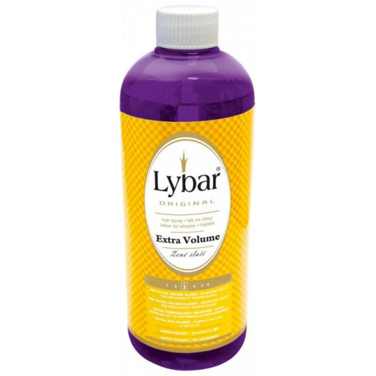 Lybar Extra Volume lak na vlasy pro extra objem vlasů náhradní náplň 500 ml
