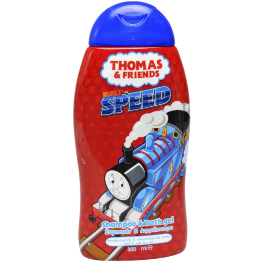 Thomas & Friends - Lokomotiva Tomáš, 2v1 šampon a sprchový gel pro děti 300 ml