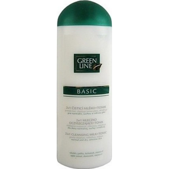 Green Line Basic 2v1 čisticí mléko a tonik 200 ml