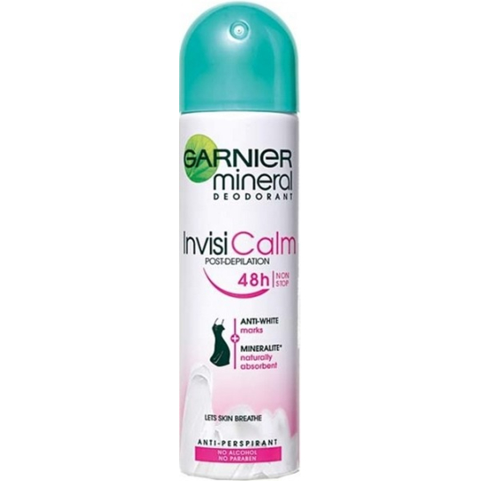 Garnier Mineral Invisi Calm deodorant sprej pro ženy 150 ml