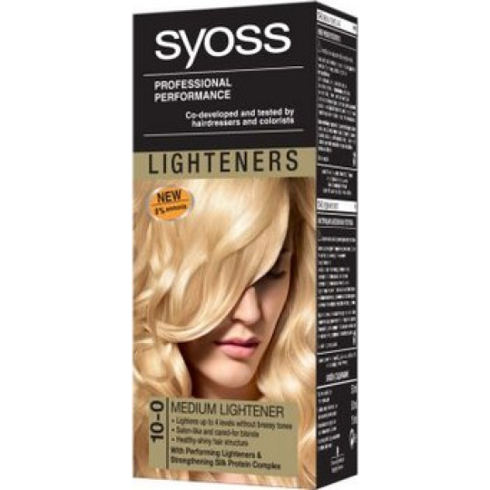 Syoss Professional barva na vlasy 10 - 0 střední zesvětlovač