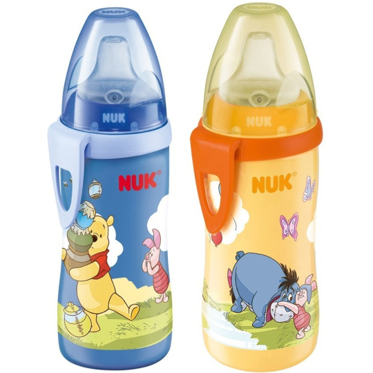 Nuk Disney Active Cup silikonové pítko 12+ měsíců láhev plastová 300 ml