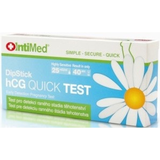 IntiMed hCG Quick těhotenský test