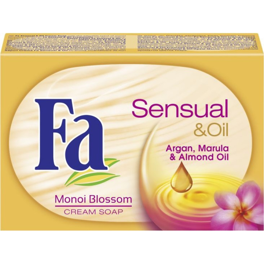 Fa Sensual & Oil Monoi Blossom toaletní mýdlo 100 g