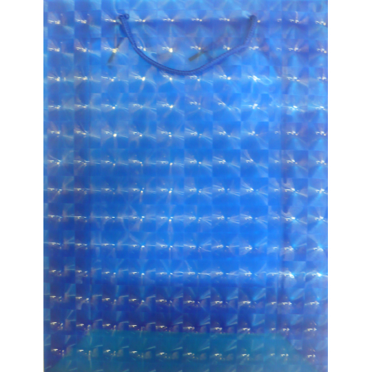 Taška Dárková plastová taška 34 x 26 x 9 cm velká různé barvy 1 kus
