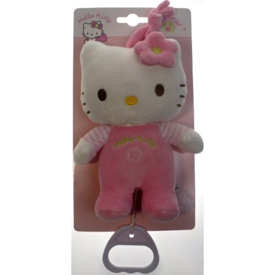 Hello Kitty Plyšová hračka s melodií 19 cm