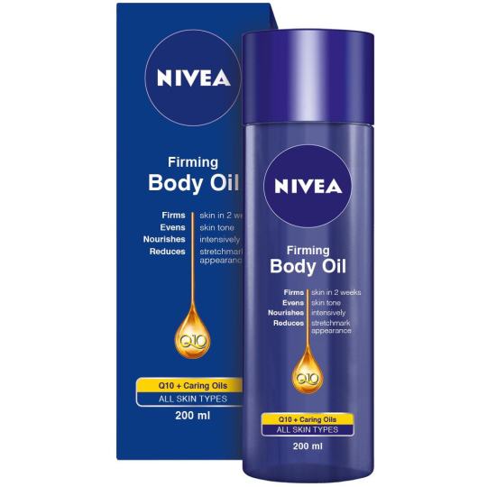 Nivea Q10 Plus Firming Body Oil Zpevňující tělový olej 200 ml