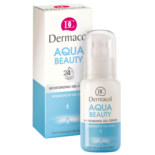 Dermacol Aqua Beauty hydratační gel-krém pro denní i noční péči 50 ml
