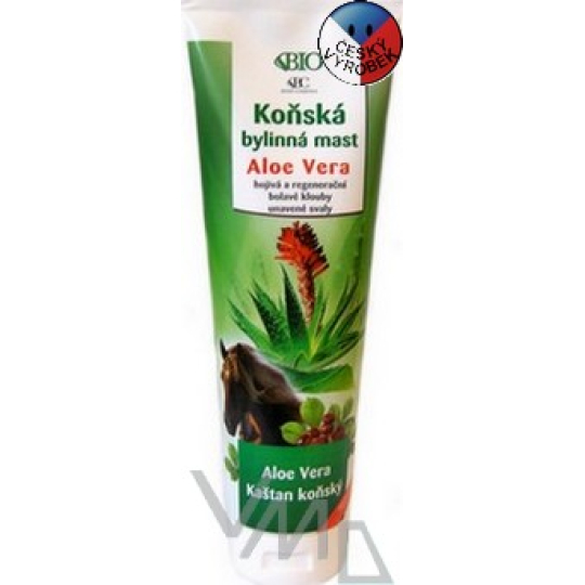 Bione Cosmetics Aloe Vera koňská bylinná mast 300 ml