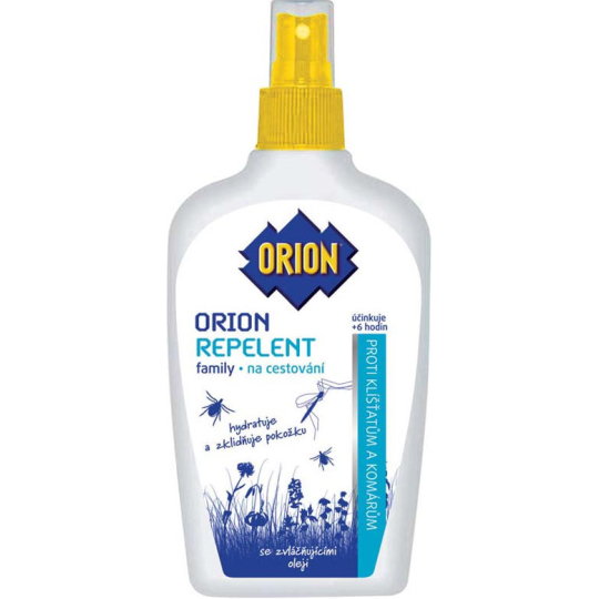 Orion Family repelent na cestování proti klíšťatům a komárům rozpašovač 100 ml