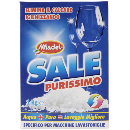 Madel Sale Purissimo hrubozrnná sůl do myčky1 kg extra velká