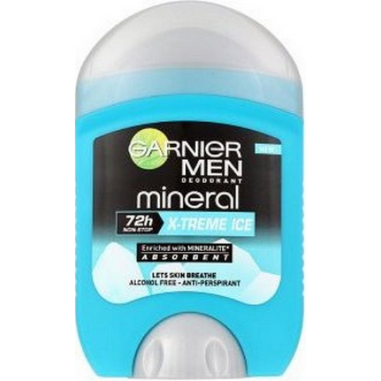Garnier Mineral Men X-Treme Ice antiperspirant deodorant stick pro muže 40 ml
