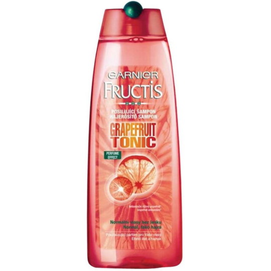 Garnier Fructis Grapefruit Tonic posilující šampon pro vlasy bez lesku 250 ml