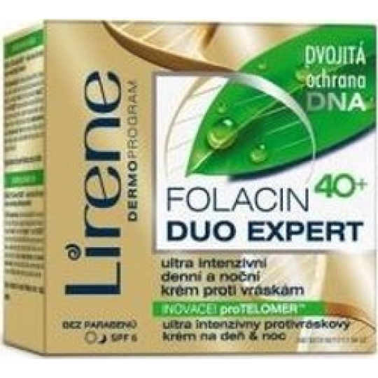 Lirene Folacin Duo Expert 40+ ultra intenzivní krém proti vráskám 50 ml