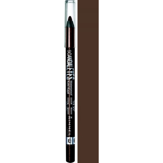 Rimmel London Scandaleyes voděodolná tužka na oči 003 Brown 1,2 g