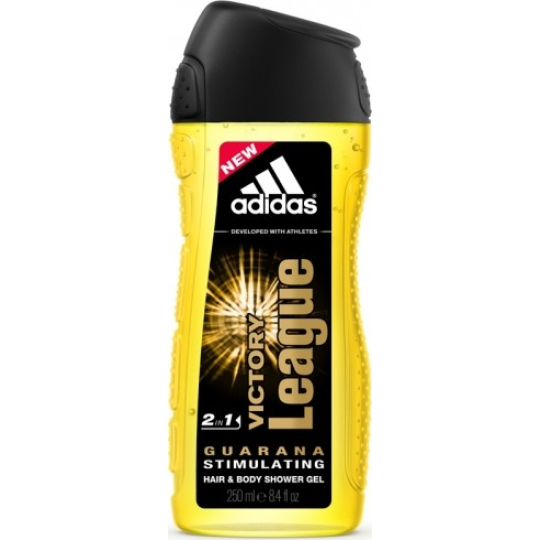 Adidas Victory League 2v1 sprchový gel na tělo a vlasy pro muže 250 ml