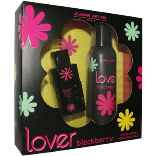 Jeanne Arthes Lover Blackberry parfémovaná voda pro ženy 50 ml + tělový krém 200 ml, dárková sada