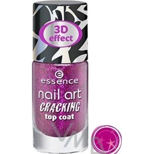 Essence Nail Art Cracking krycí lak s efektem rozpraskaného laku 06 Pink 8 ml
