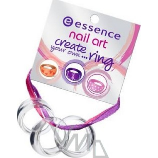 Essence Nail Art Create Your Own Ring prstýnky na obarvení 3 kusy