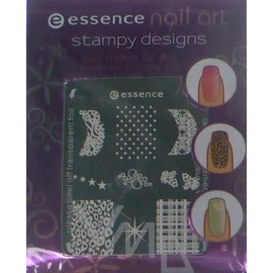 Essence Nail Art Stampy Designs šablony na razítko 02 Style It Up!