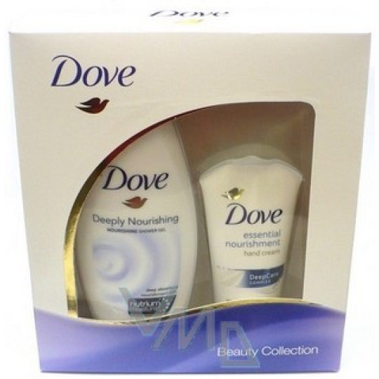 Dove Original sprchový gel 250 ml + hydratační krém na ruce 75 ml, kosmetická sada