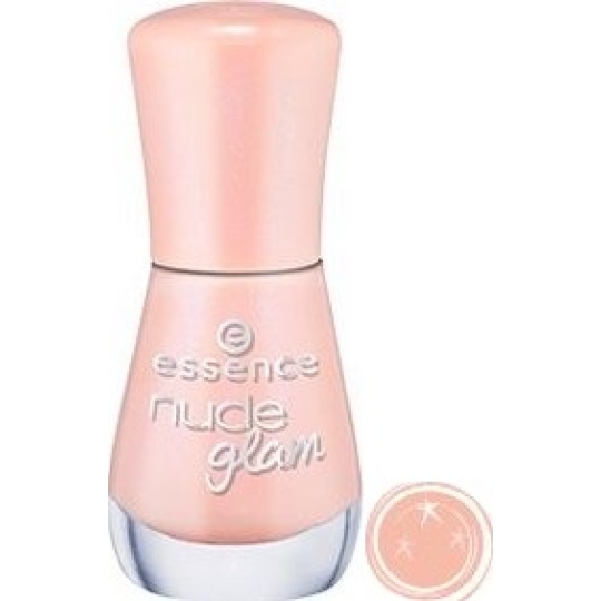 Essence Nude Glam Nail Polish lak na nehty 08 Peach & Cream 8 ml