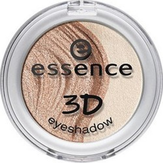 Essence 3D Eyeshadow Irresistible oční stíny 08 Vanilla Late 2,8 g