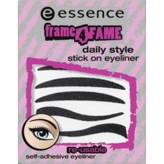 Essence Frame for Fame Daily Style Stick On Eyeliner nalepovací oční linky 3páry