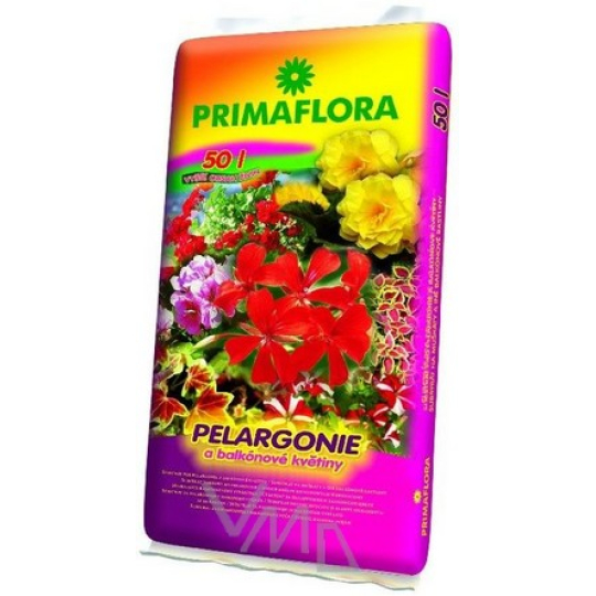Primaflora substrát pro Pelargonie a balkónové květiny 50 l