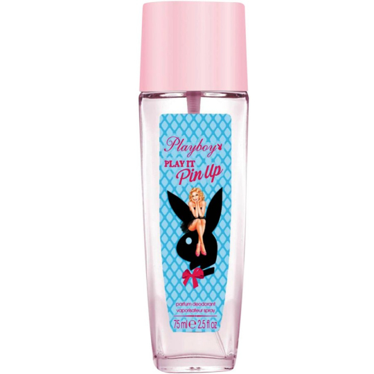 Playboy Play It Pin Up Collection parfémovaný deodorant sklo pro ženy 75 ml