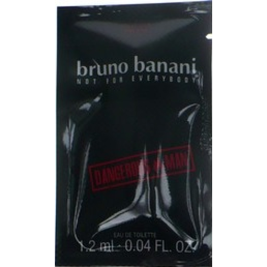Bruno Banani Dangerous toaletní voda pro muže 1,2 ml s rozprašovačem, vialka