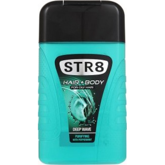 Str8 Deep Wave sprchový gel na tělo a vlasy pro muže 250 ml
