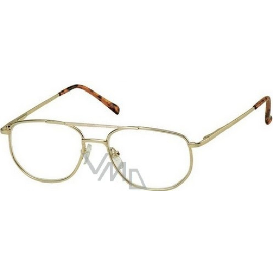 Berkeley Čtecí dioptrické brýle +2 zlaté velké MC2 1 kus